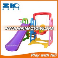 Kids Plastic Slide and Swing Play Sets for Home